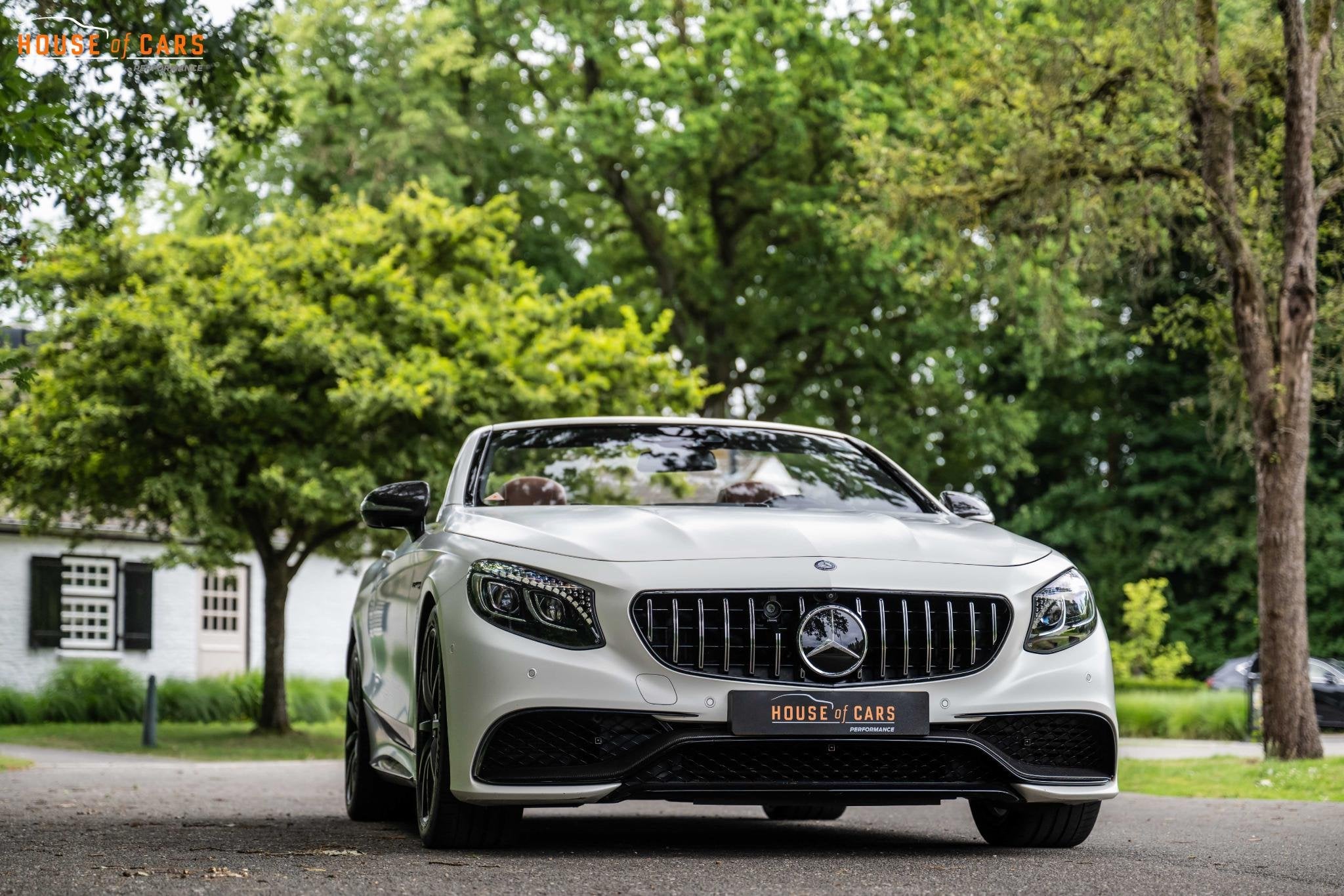 Mercedes-Benz S-klasse S63 AMG Cabrio 585pk 4Matic |mat pare, Auto's, Automaat, 5461 cc, Gebruikt, Cabriolet