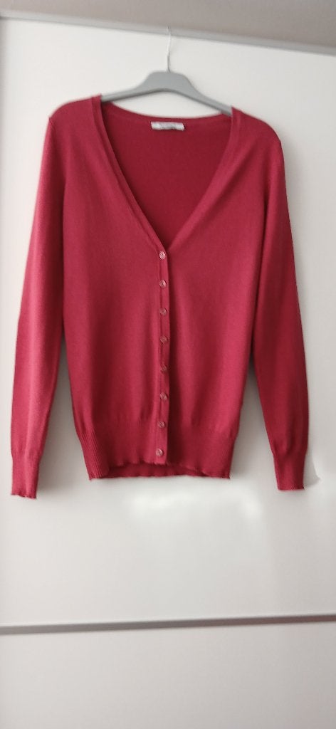 Bordeauxrood vest, Maat 38/40 (M), AnniRolfi, Ophalen of Verzenden, Zo goed als nieuw