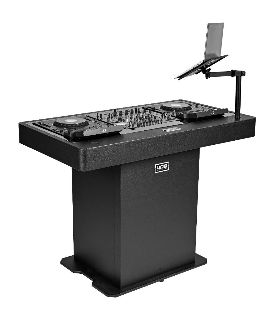 Ultimate DJ Podium Workstation Black Zwarte DJ Werkstation, ., Nieuw, ., Flightcase