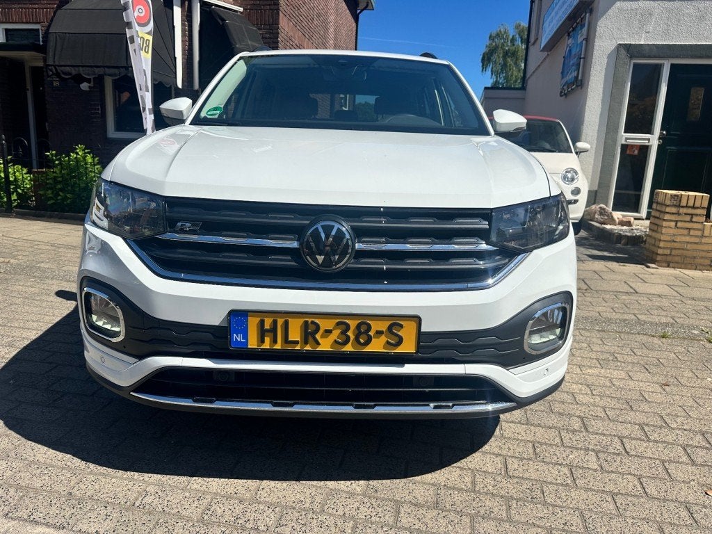 Volkswagen T-CROSS 1.5 TSI STYLE BNS R AUTOMAAT, Auto's, T-Cross, Euro 6, 4 cilinders, Wit