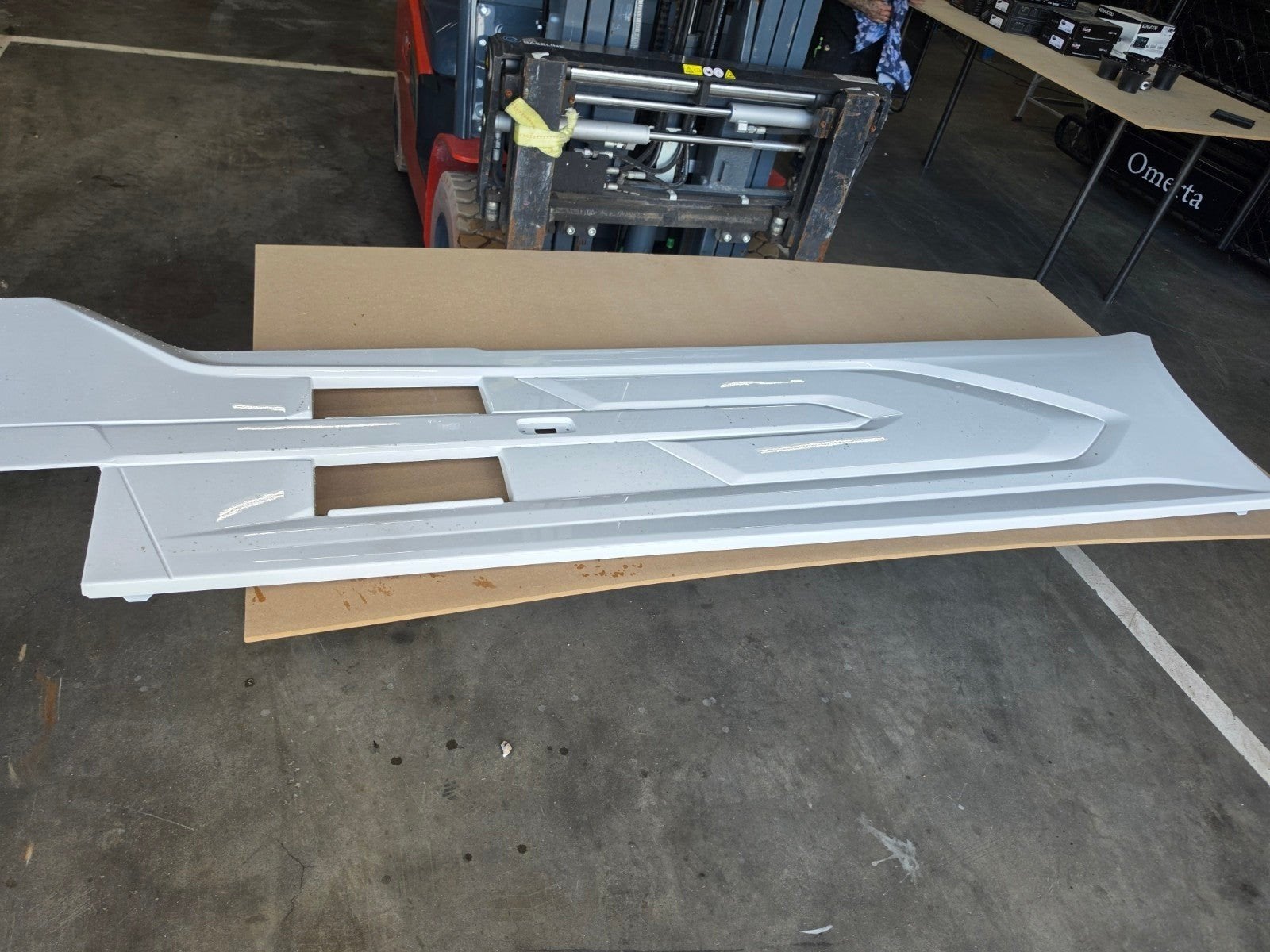 side skirt links daf xg, Auto-onderdelen, Ophalen, DAF