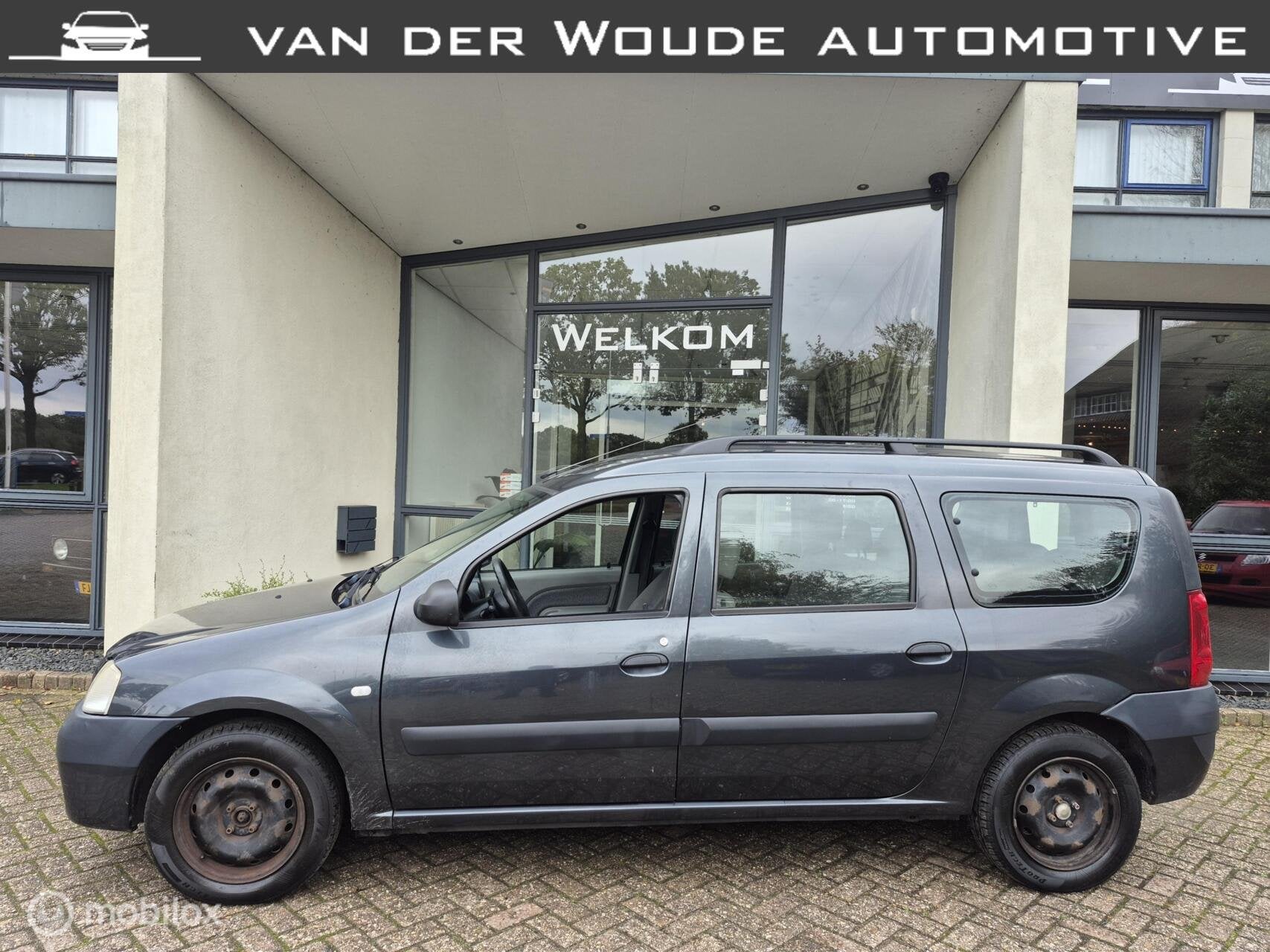 Dacia Logan MCV 1.6-16V Lauréate 7 Persoons|Airco|2008, Auto's, Stof, Origineel Nederlands, Bedrijf, Euro 4