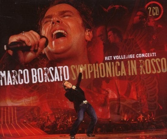 Marco Borsato - Symphonica In Rosso 2006 (2CD) Nieuwstaat, Ophalen of Verzenden, Zo goed als nieuw, Pop, Live-album