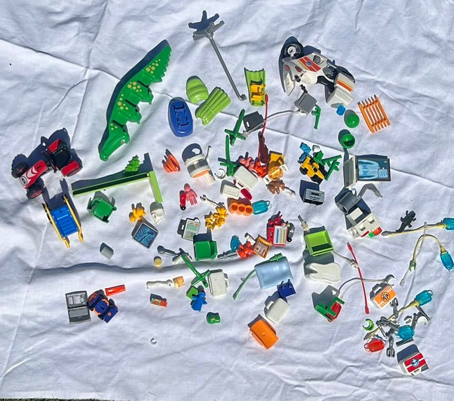 Playmobil ziekenhuis poppetjes/attributen, Ophalen of Verzenden, Gebruikt, Los playmobil