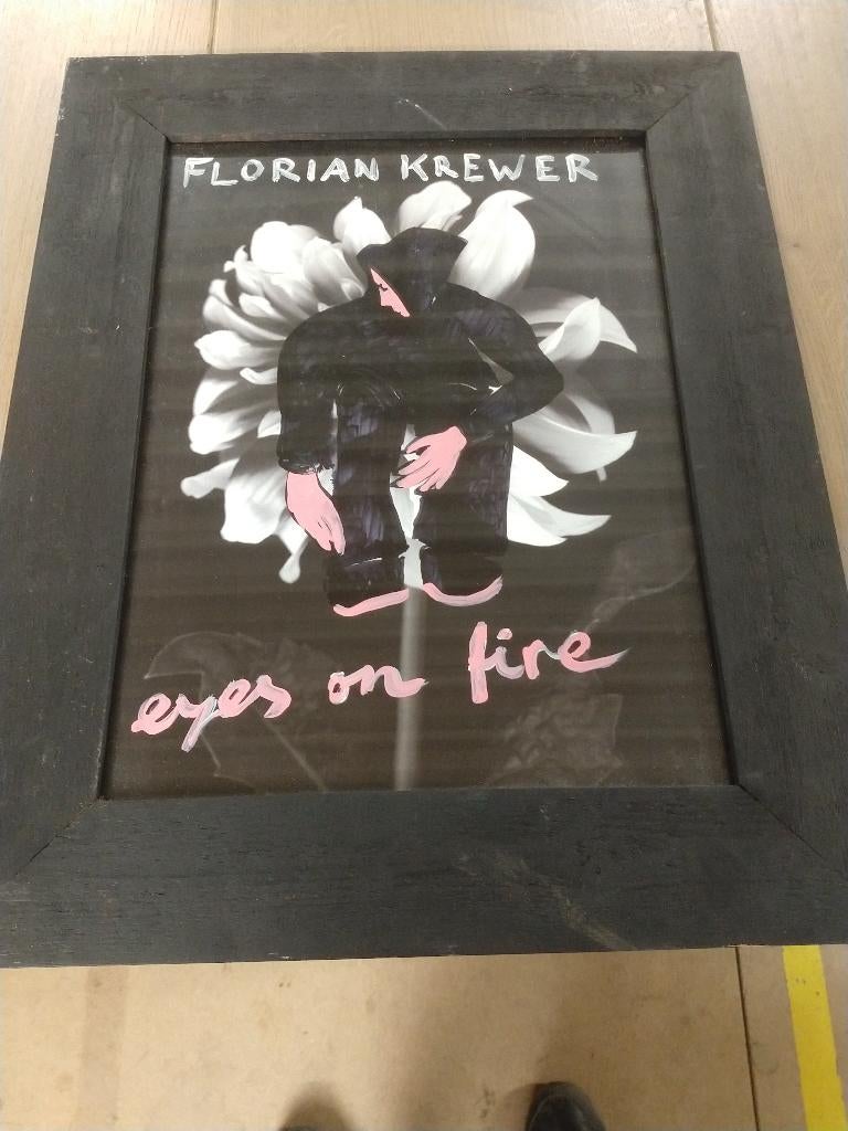 Florian Krewer kunst ingelijst, Antiek en Kunst, Ophalen