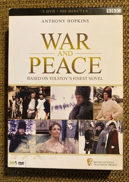 5DVD-BOX Leo Tolstoi's Oorlog en vrede KOMPL 1971TV-SERIE, Alle leeftijden, Verzenden, Nieuw in verpakking