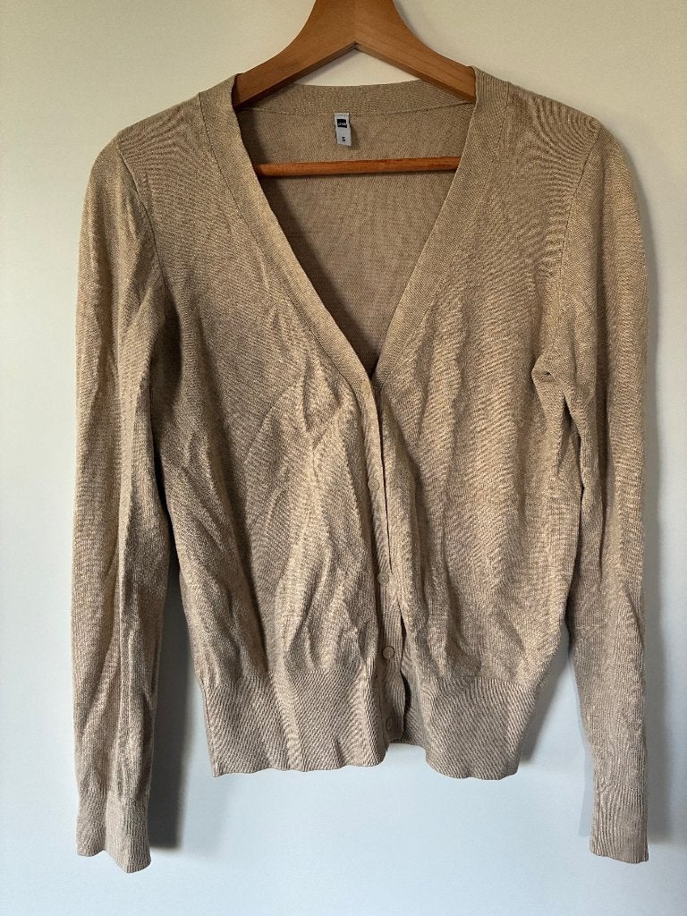 Dames vest beige maat S, Ophalen of Verzenden, Zo goed als nieuw, Maat 36 (S), Beige