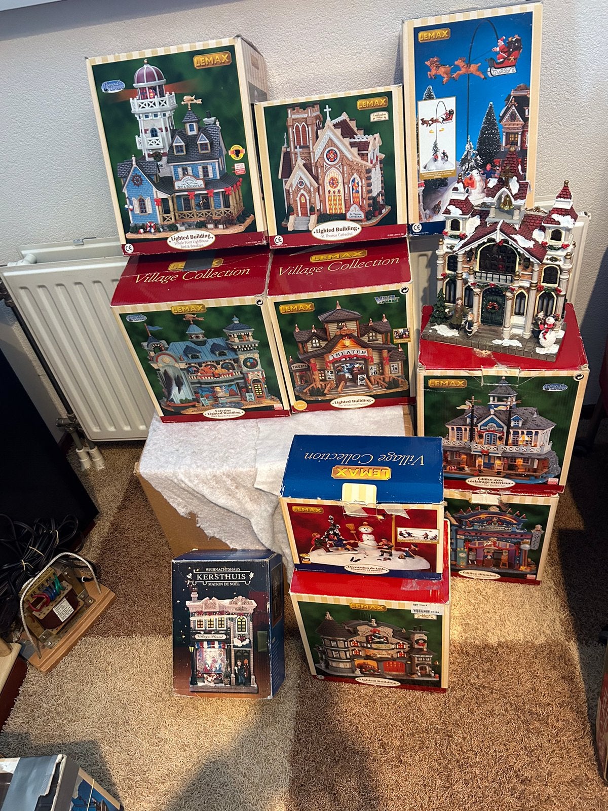 Aangeb.Mijn complete Kerstdorp., Diversen, Ophalen, Zo goed als nieuw