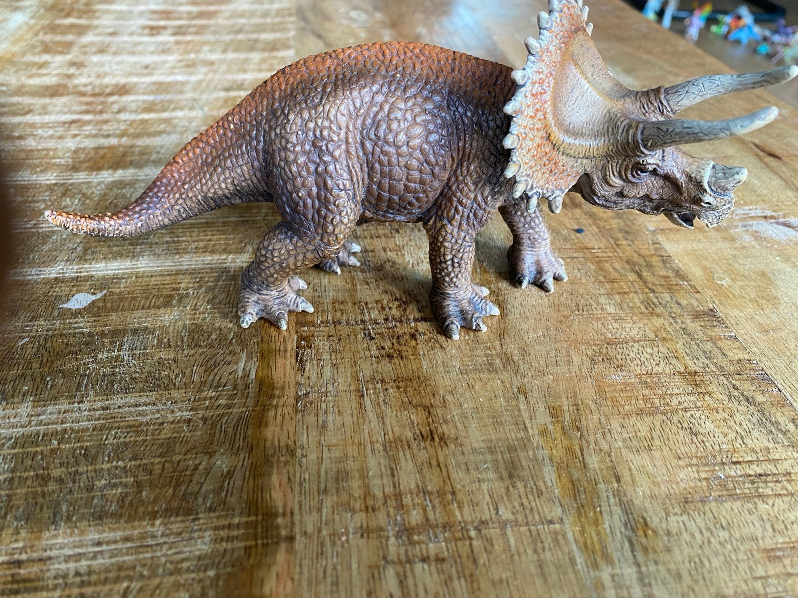 Schleich Triceratops Dinosaurus Speelfiguur, Ophalen, Gebruikt, Jongen of Meisje