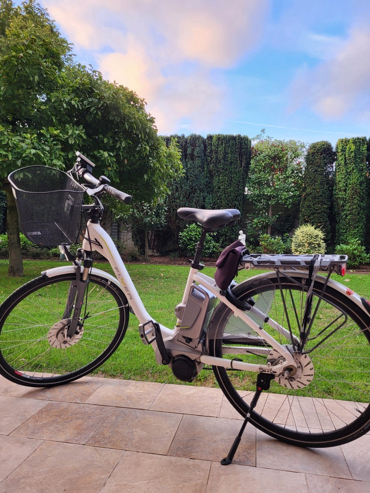 Flyer fiets - Dames, Gebruikt, Minder dan 47 cm, 50 km per accu of meer, Ophalen