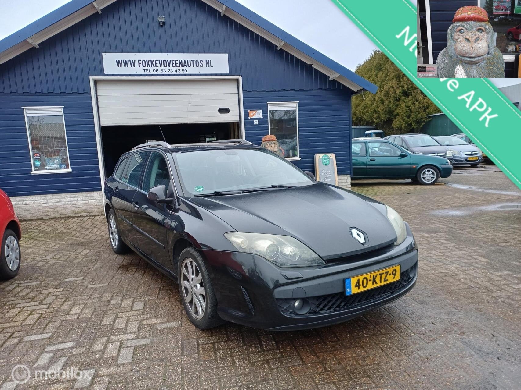 Renault Laguna Estate 2.0 16V Dynamique Garantie, alle inrui, Auto's, Renault, Te koop, Laguna, ABS, Airbags, Airconditioning