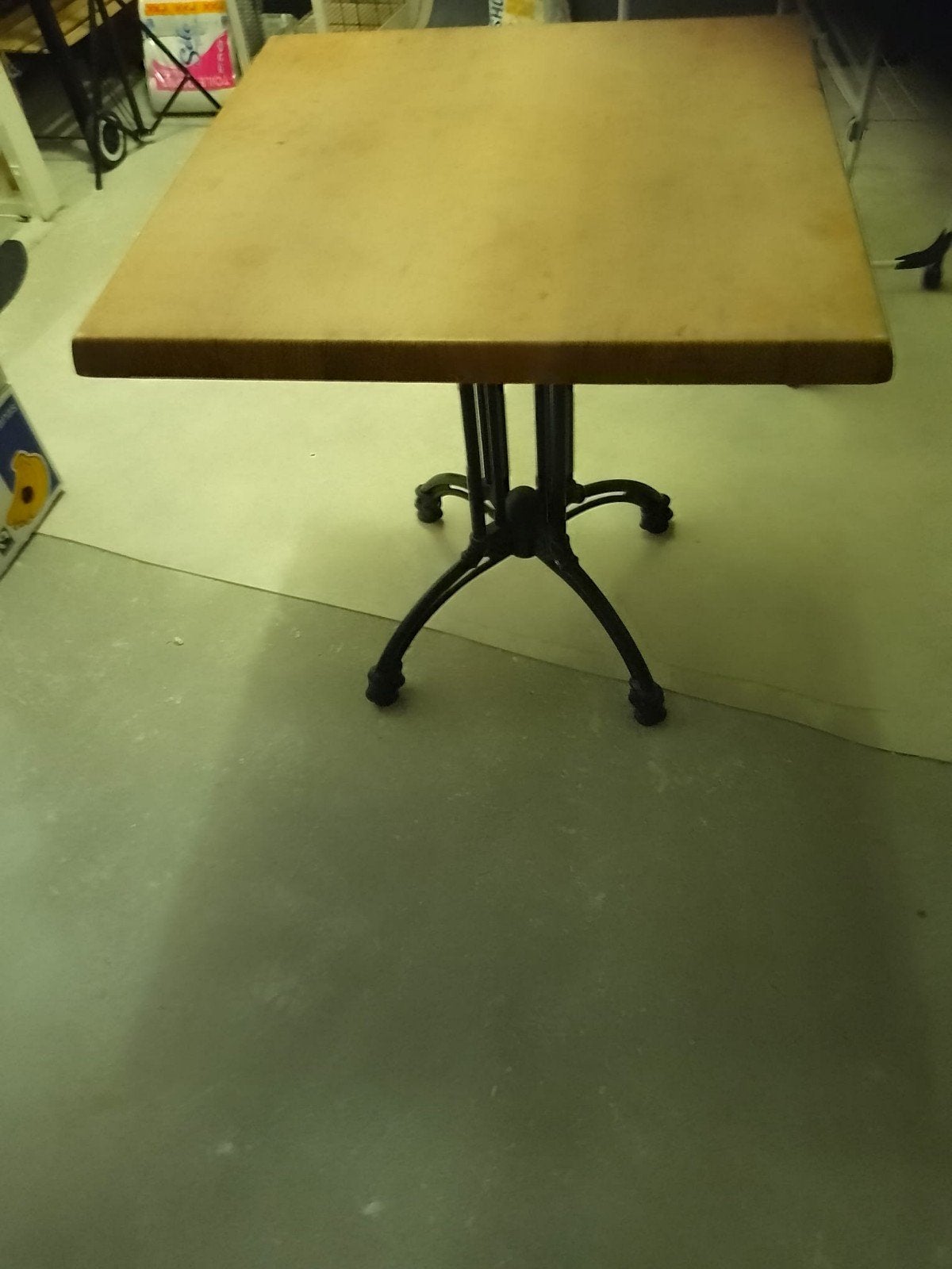 tuintafel met stoelen, Ophalen, Gebruikt, Vierkant