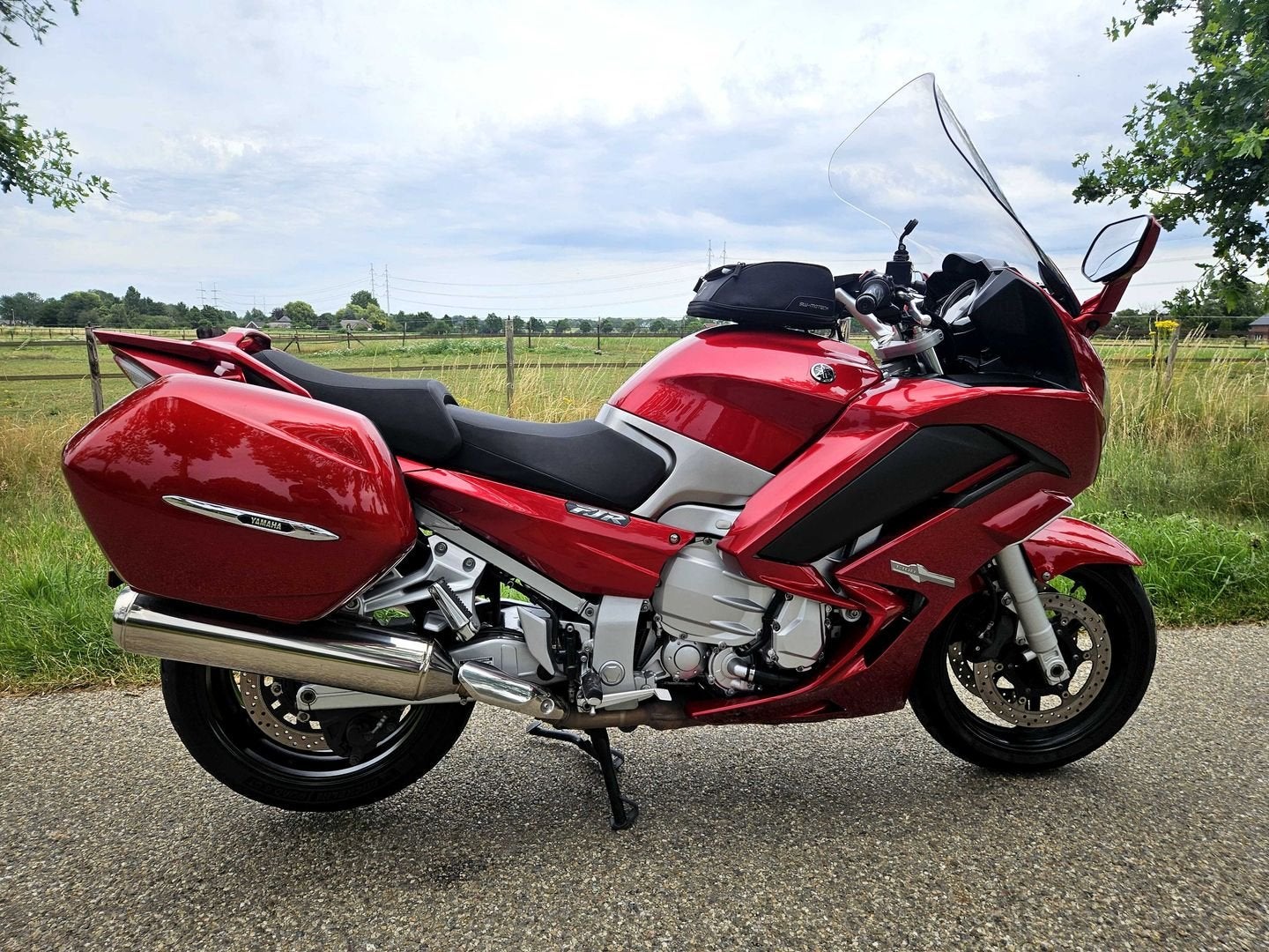 YAMAH FJR1300 2014 KOFFERS ABS TCS CRUISE LAVA ROOD TOPSTAAT, 4 cilinders, Motorrijbewijs A, Bedrijf, Onbekend