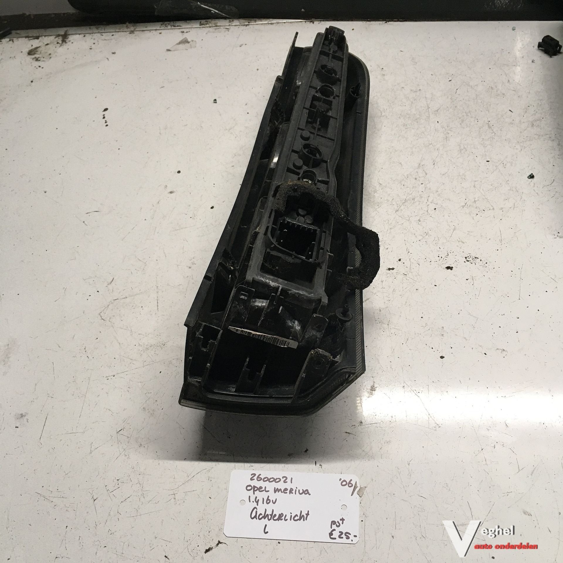 Opel Meriva 1.4 16v 2006 2600021 Achterlicht Linksachter of, Gebruikt, -, -, Ophalen of Verzenden
