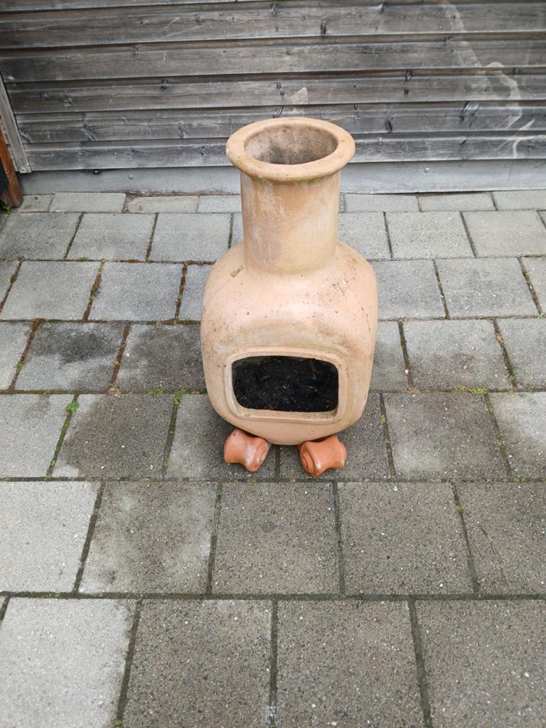 Tuin haard, Ophalen
