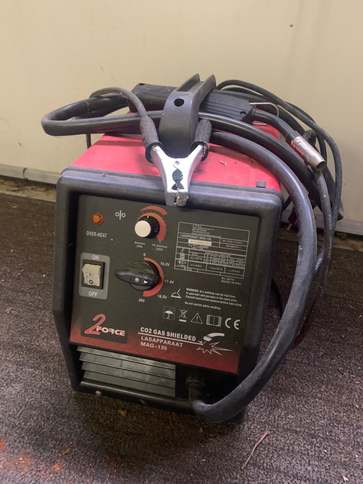 2-Force MAG-135 CO2 Lasapparaat (230V), Ophalen, Zo goed als nieuw, Co2