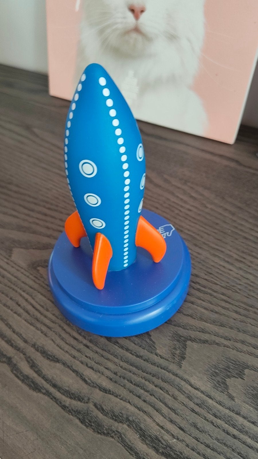 Hema Raket Lamp - Nachtlampje voor Kinderkamer, Ophalen of Verzenden, Zo goed als nieuw, Hema, Lamp