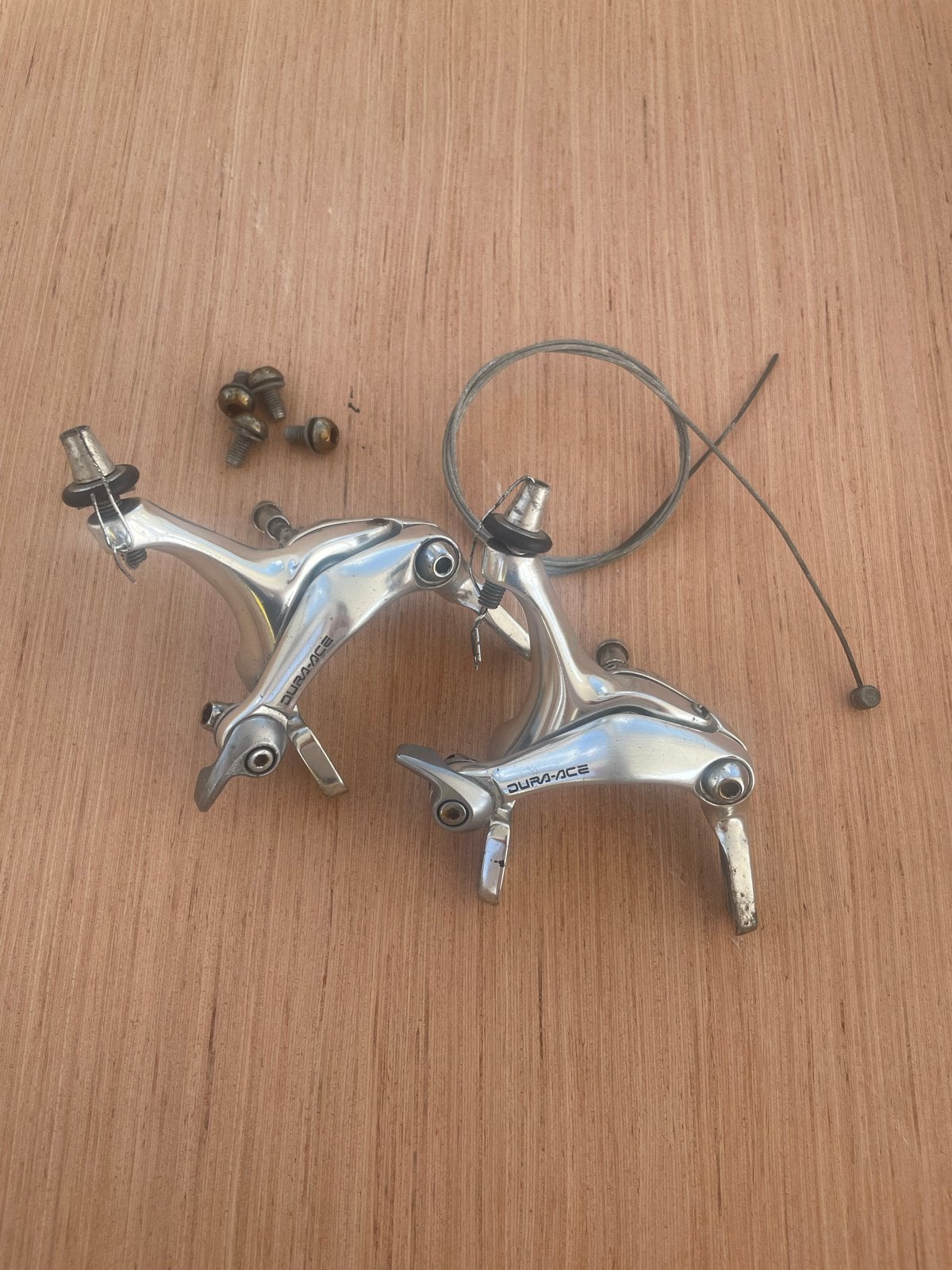 Shimano Dura-Ace BR-7403 Remmen - Vintage, Remmen, Gebruikt, Ophalen of Verzenden, Aluminium