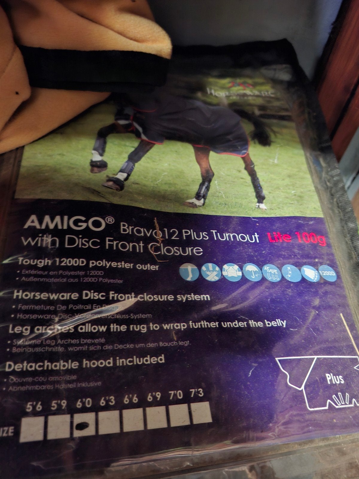 Amigo Bravo 12 Plus Turnout Lite 100g, Ophalen