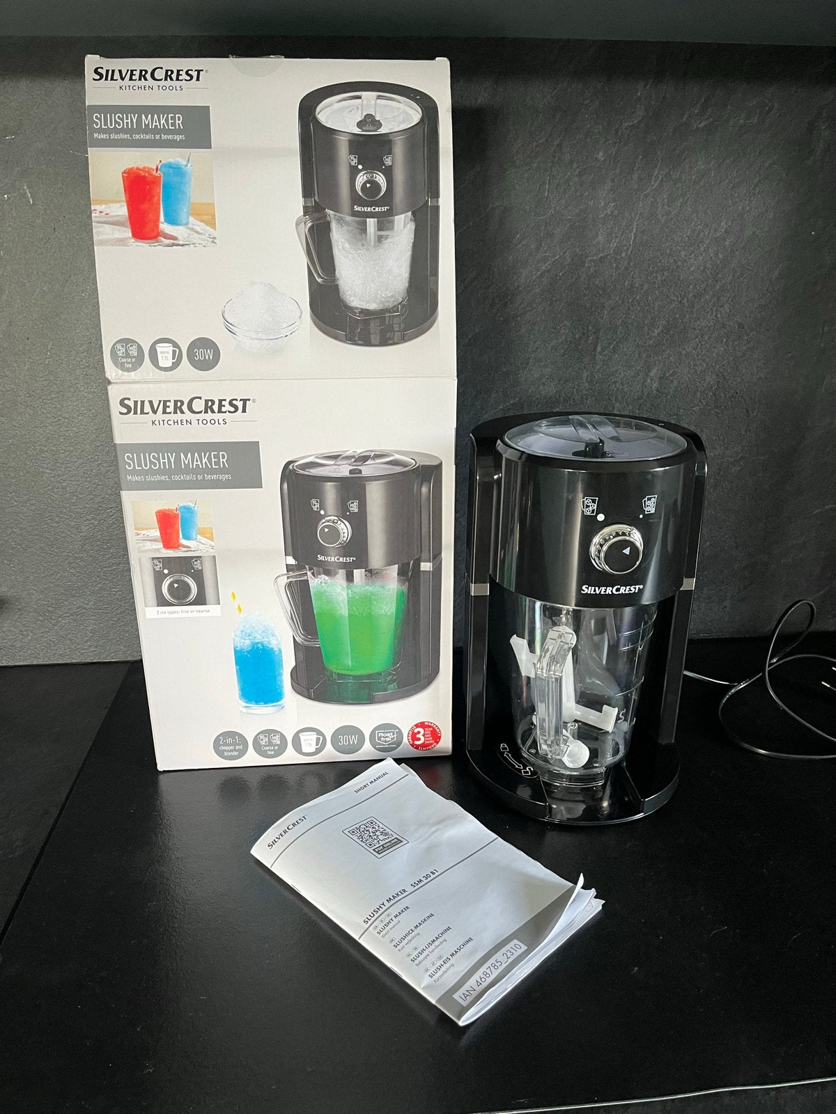 Silvercrest Slushymaker & IJscrusher voor Cocktails, Ophalen of Verzenden, Nieuw