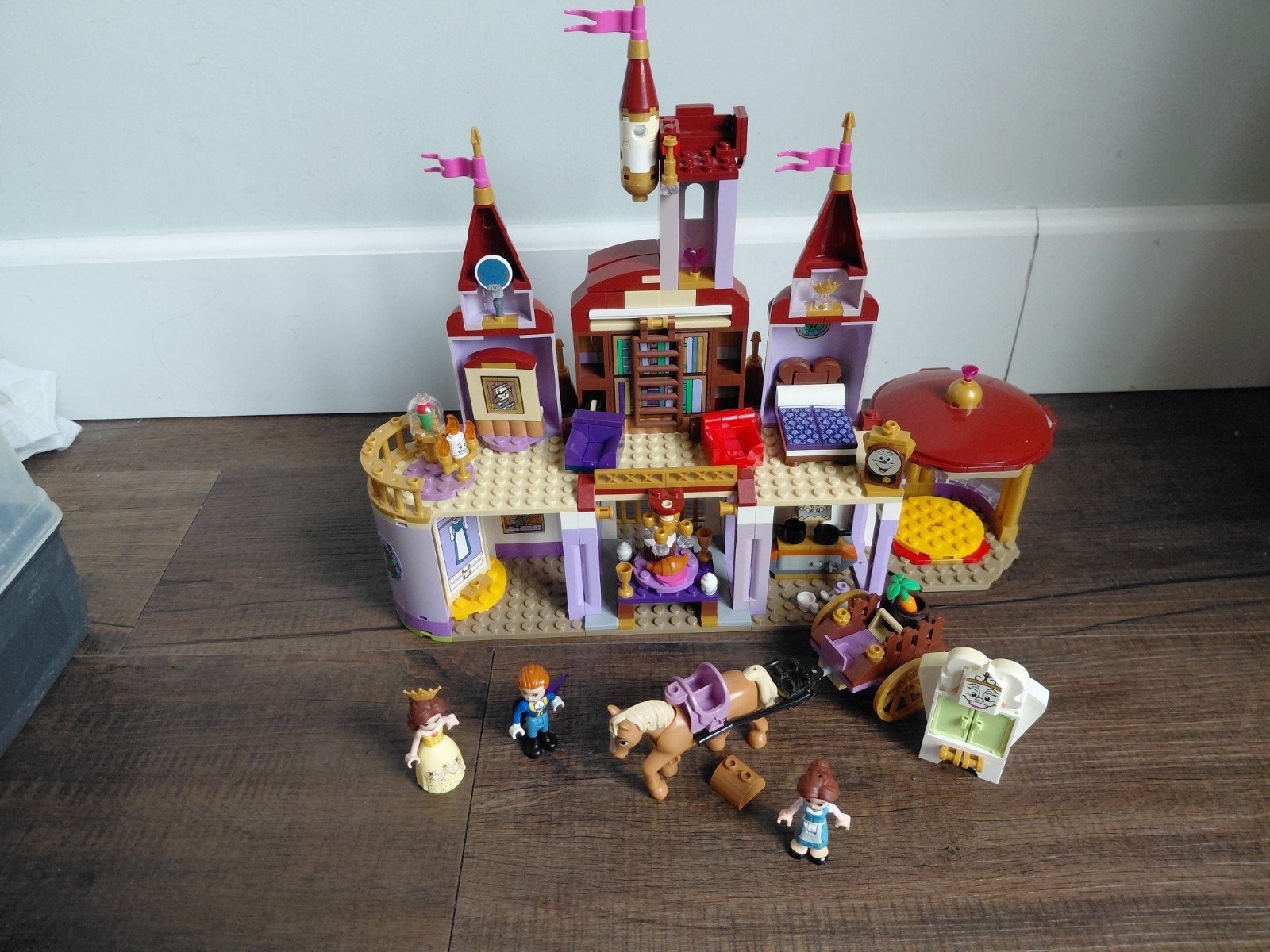 Lego Disney 43196 Belle en het Beest, Gebruikt, Lego, Ophalen of Verzenden, Disney