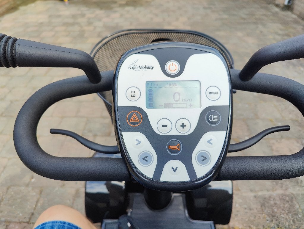 Scootmobiel, Ophalen, Life and Mobility, Zo goed als nieuw, 46 km of meer