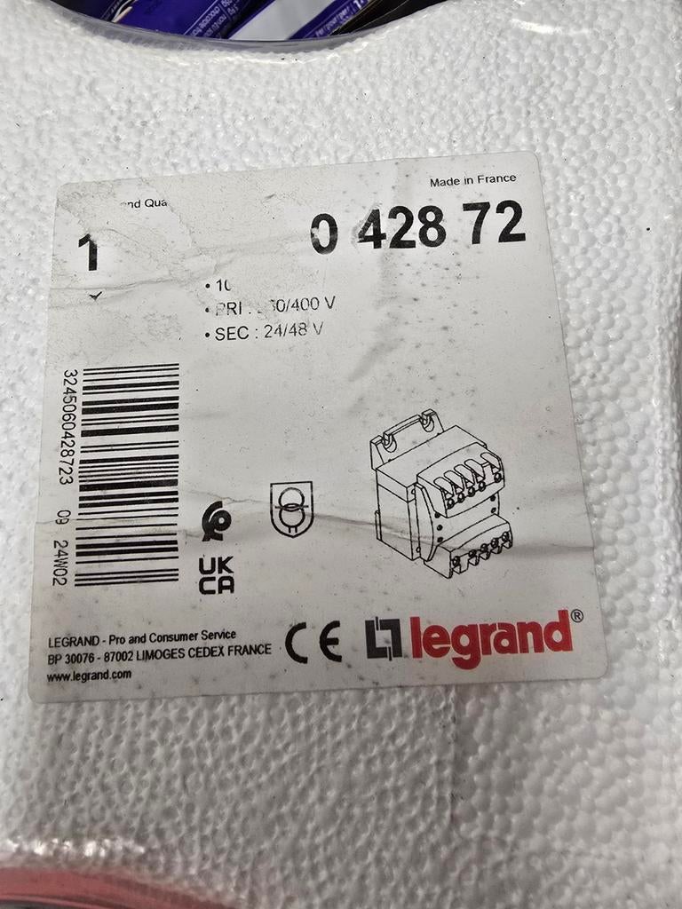 Legrand 42872 Transformator, Ophalen of Verzenden, Nieuw