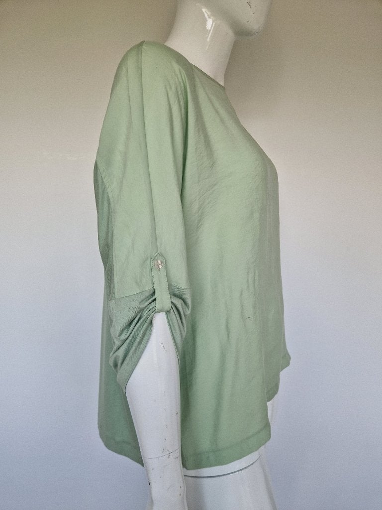 Opus top Sumana. Maat 44. Mintgroen., Kleding | Dames, Nijmegen, Ophalen of Verzenden, Zo goed als nieuw, Lange mouw