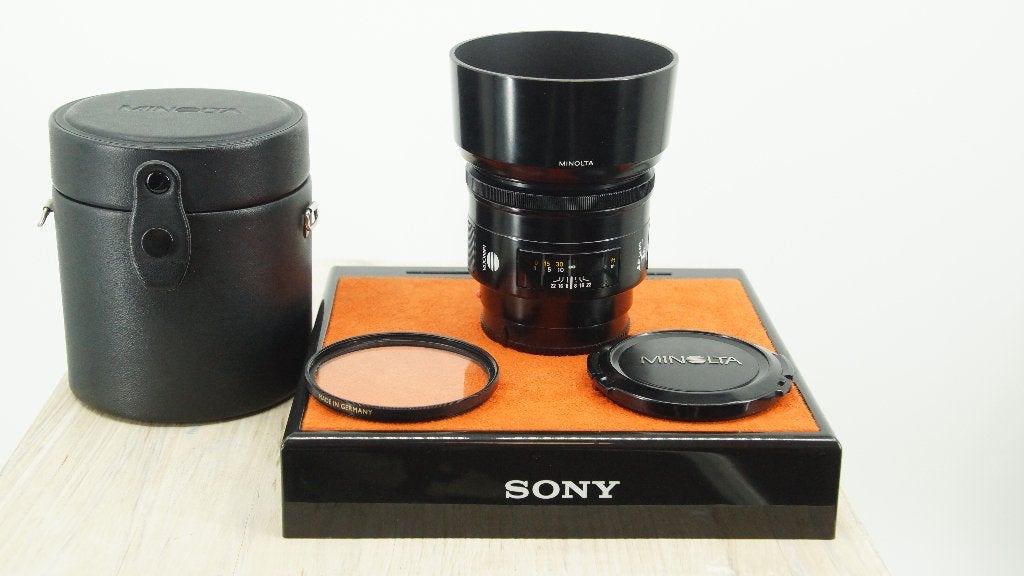 Minolta AF 85mm / 1:1.4, Sony A Beercan, perfecte staat!, 85 mm, Overige typen, Ophalen of Verzenden, Zo goed als nieuw