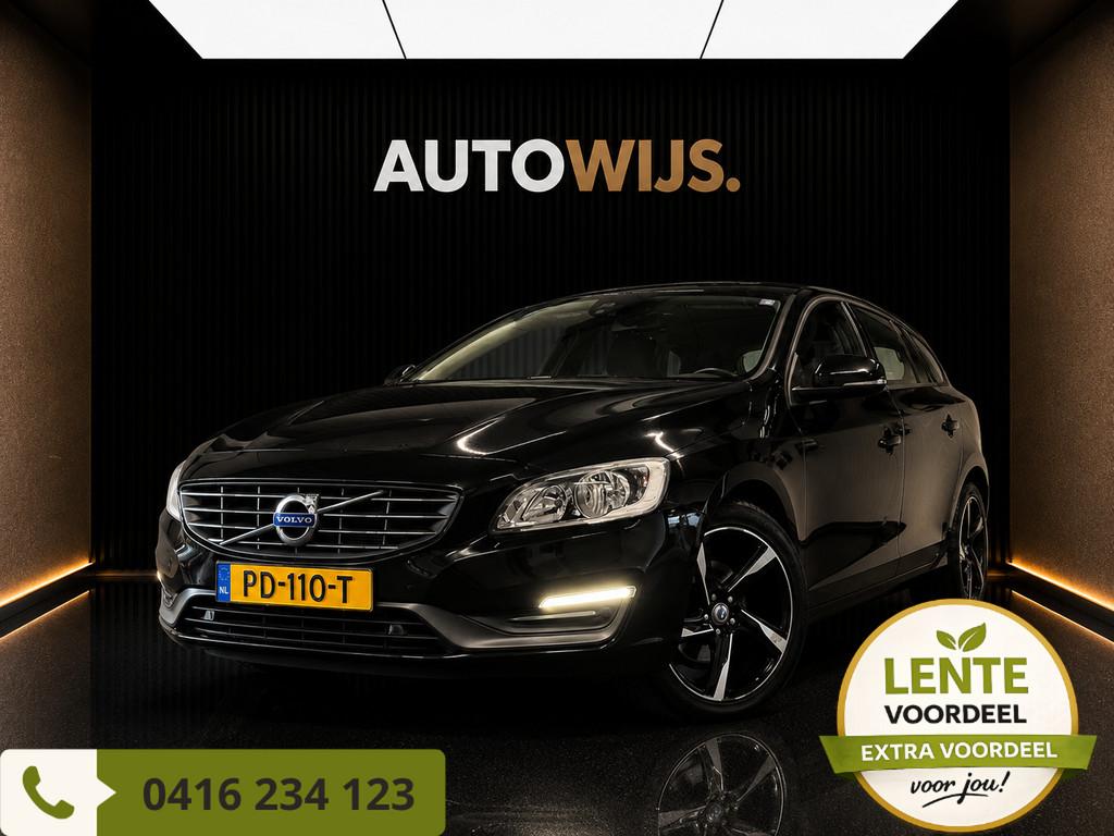 Volvo V60 1.6 T3 Momentum|R-DESIGN VELG|CRUISE|NAVI|GOED OND, Auto's, Volvo, Voorwielaandrijving, Stof, Gebruikt, Zwart