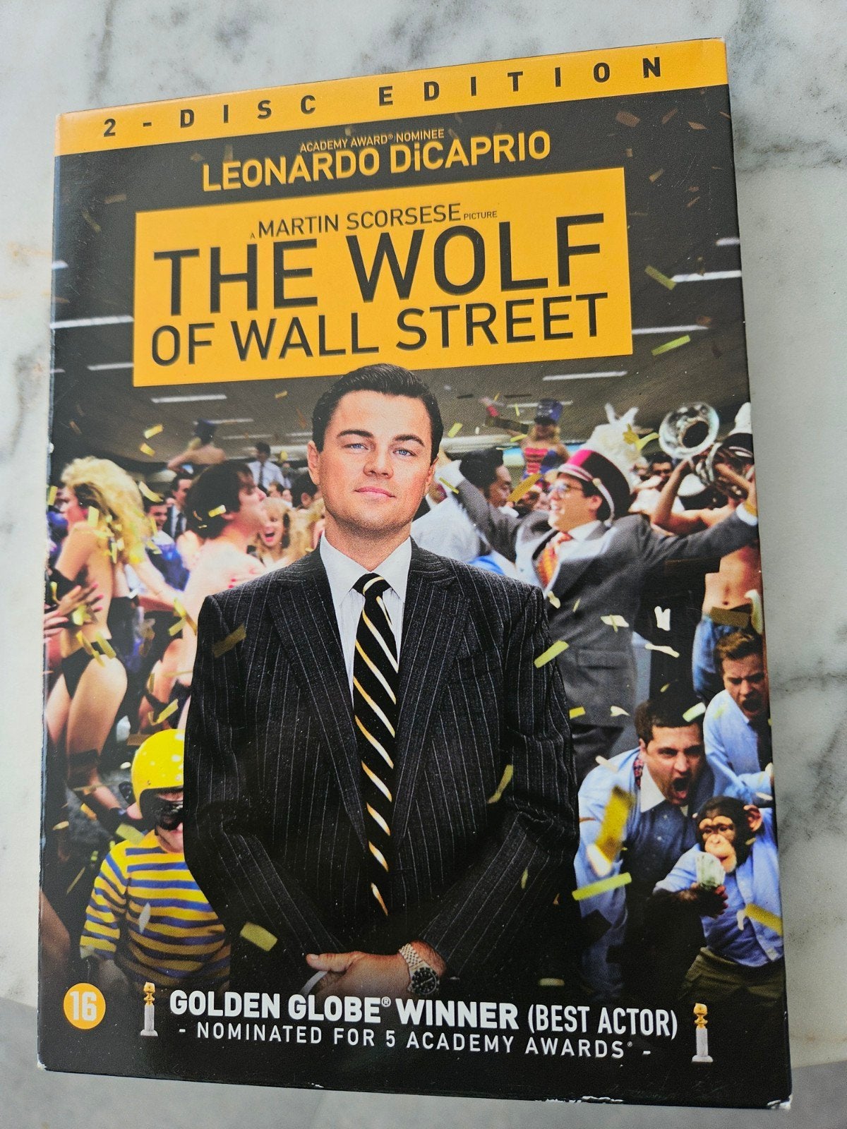 The Wolf of Wall Street - 2-Disc Edition DVD, Vanaf 16 jaar, Ophalen of Verzenden, Zo goed als nieuw, Overige genres