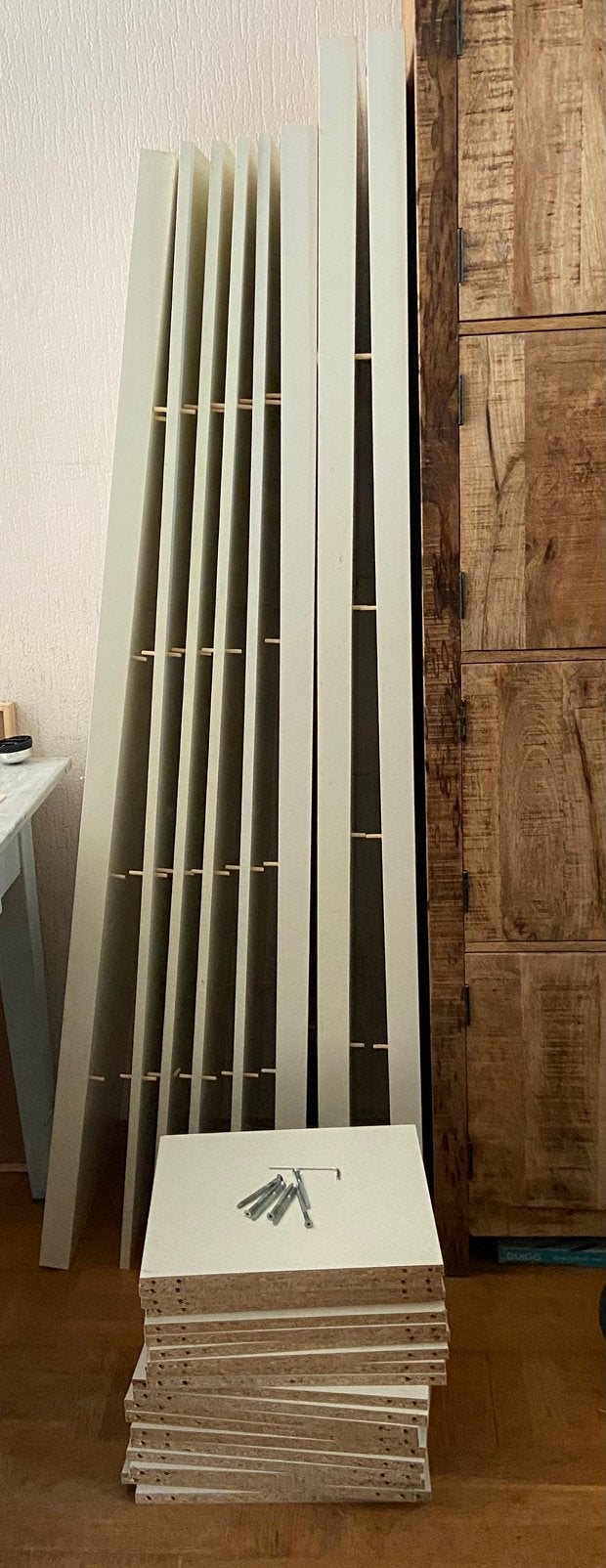 Vakkenkast Ikea 25 vaks, Ophalen, Gebruikt