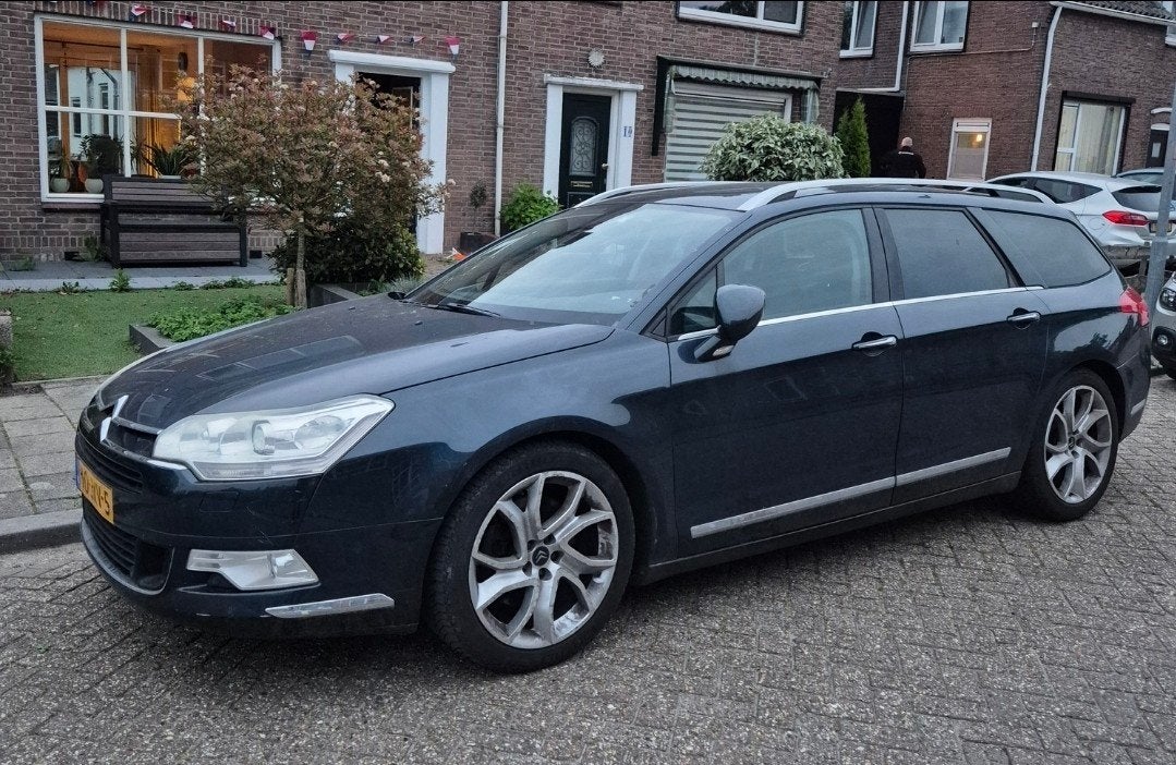 Citroën C5 3.0 V6 Hdif Tourer AUT 2009 Blauw, Auto's, Blauw, Stationwagon, Diesel, Particulier