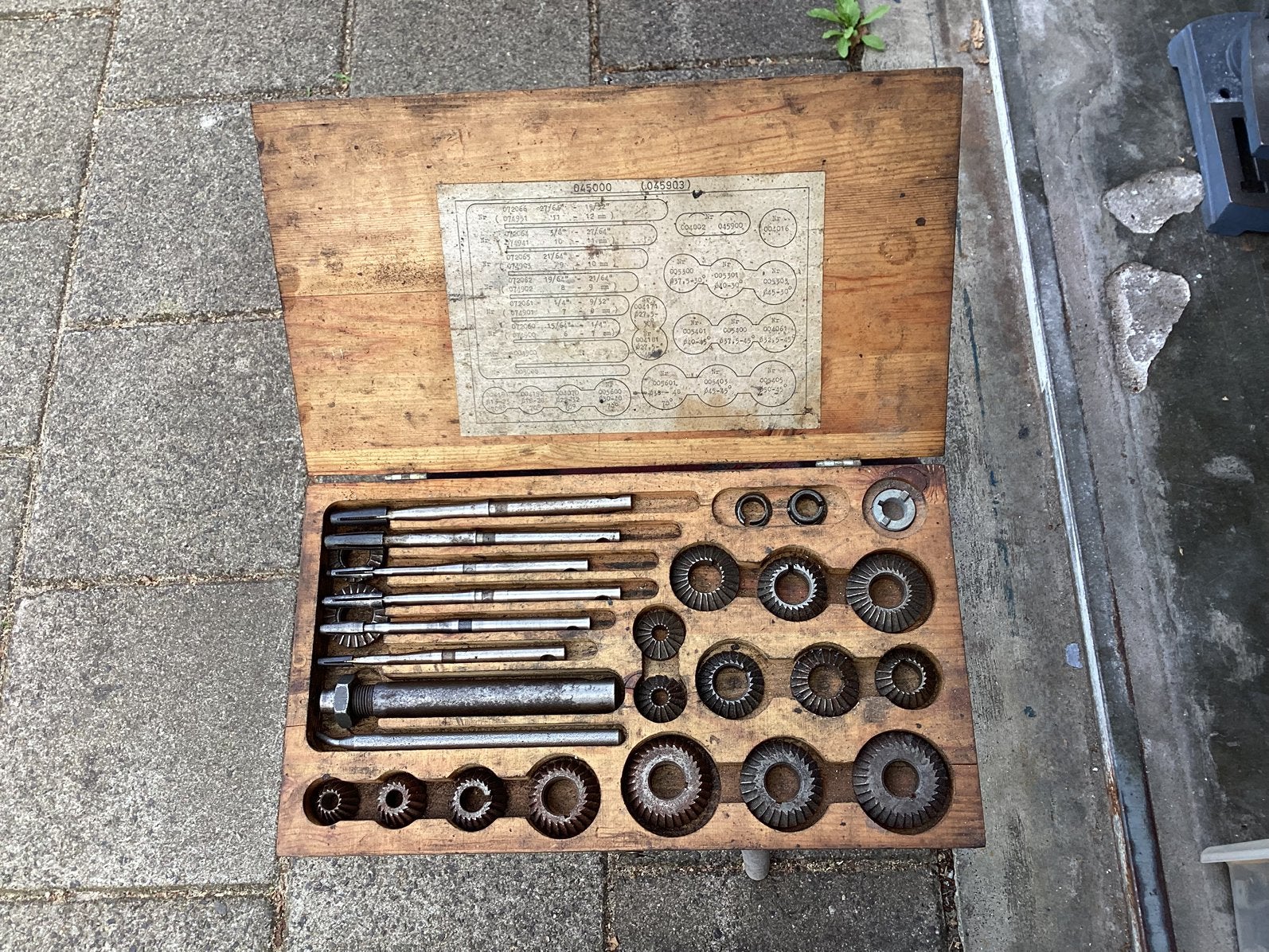 Set Fraisen voor klassieke motoren of auto’s, Ophalen of Verzenden, Gebruikt