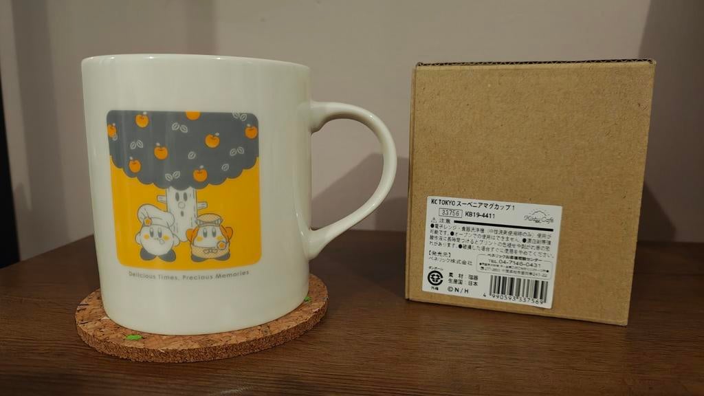 Kirby Whispy Woods & Waddle Dee Kirby Cafe Mug *NEW*, Keramiek, Nieuw, Ophalen of Verzenden, Overige stijlen