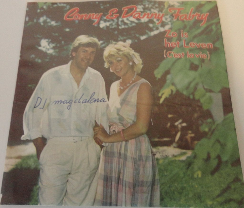 Conny & Danny Fabry > Zo is het leven, Ophalen of Verzenden, Gebruikt, 7 inch, Nederlandstalig