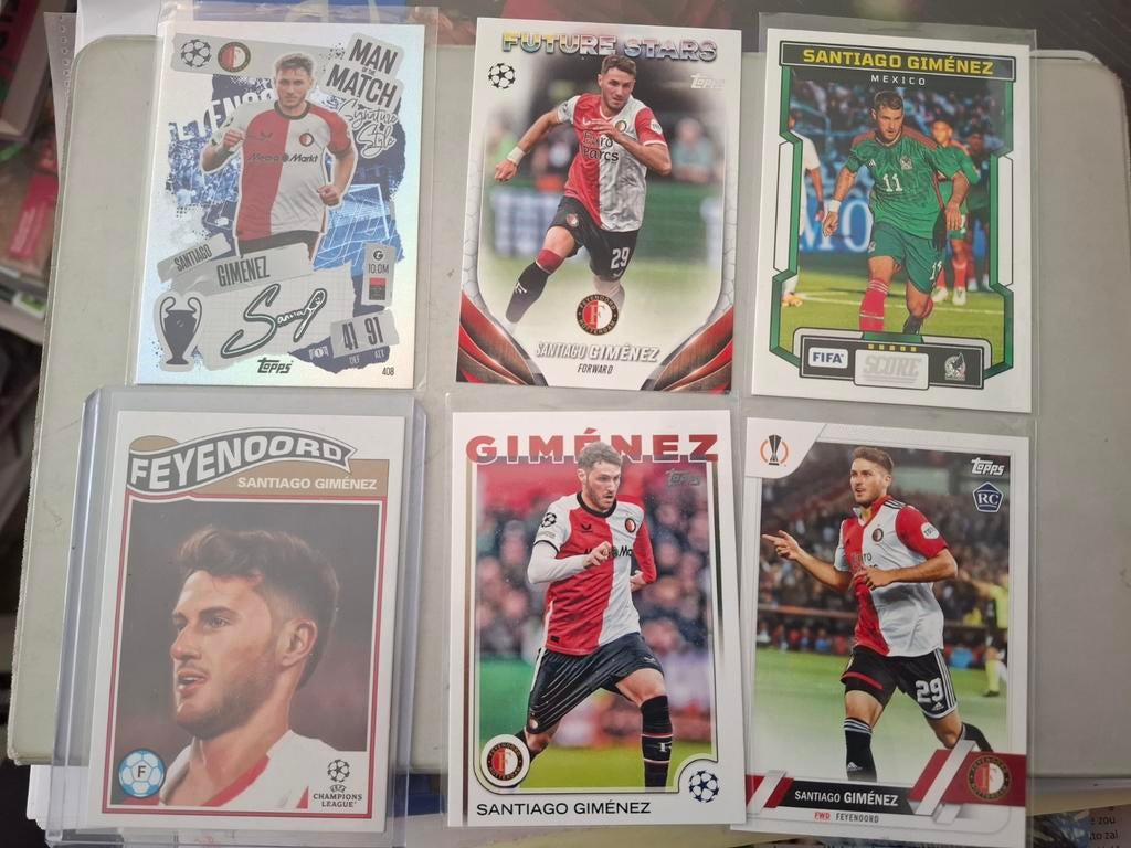 6 x Kaartjes Gimenez, Ophalen of Verzenden