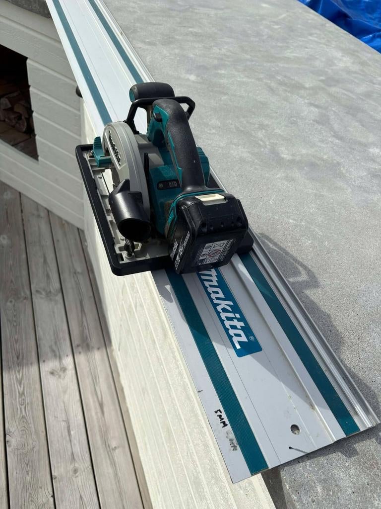Makita DHS680 geleiderail adapter, Ophalen of Verzenden, 1200 watt of meer, Cirkelzaag, 30 tot 70 mm