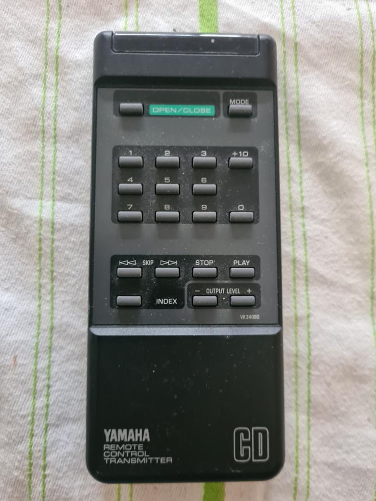 Yamaha VK 34080 remote, Ophalen