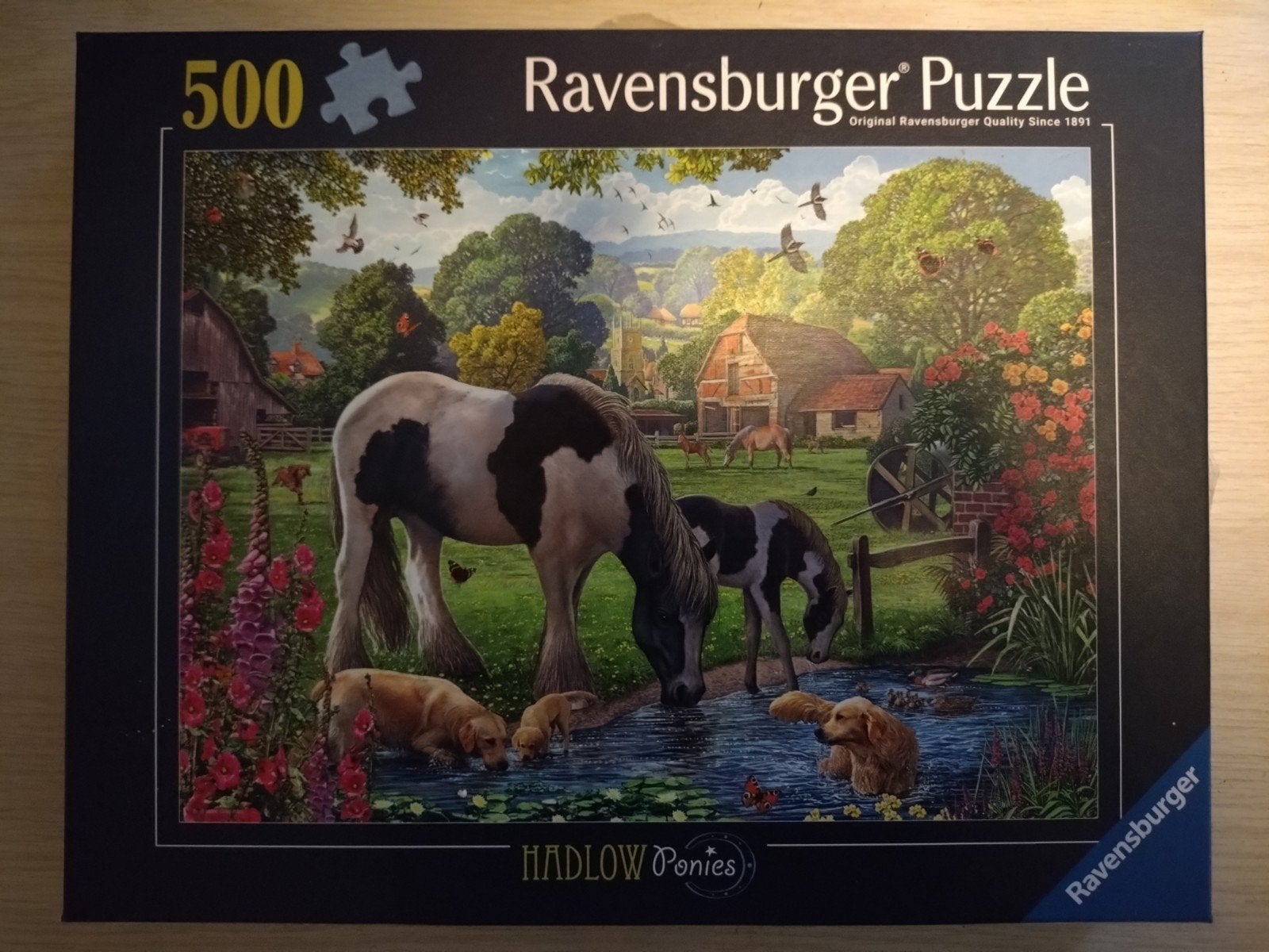 Prachtige ravensburger legpuzzel 500 stukjes, Ophalen of Verzenden, 500 t/m 1500 stukjes, Zo goed als nieuw, Legpuzzel