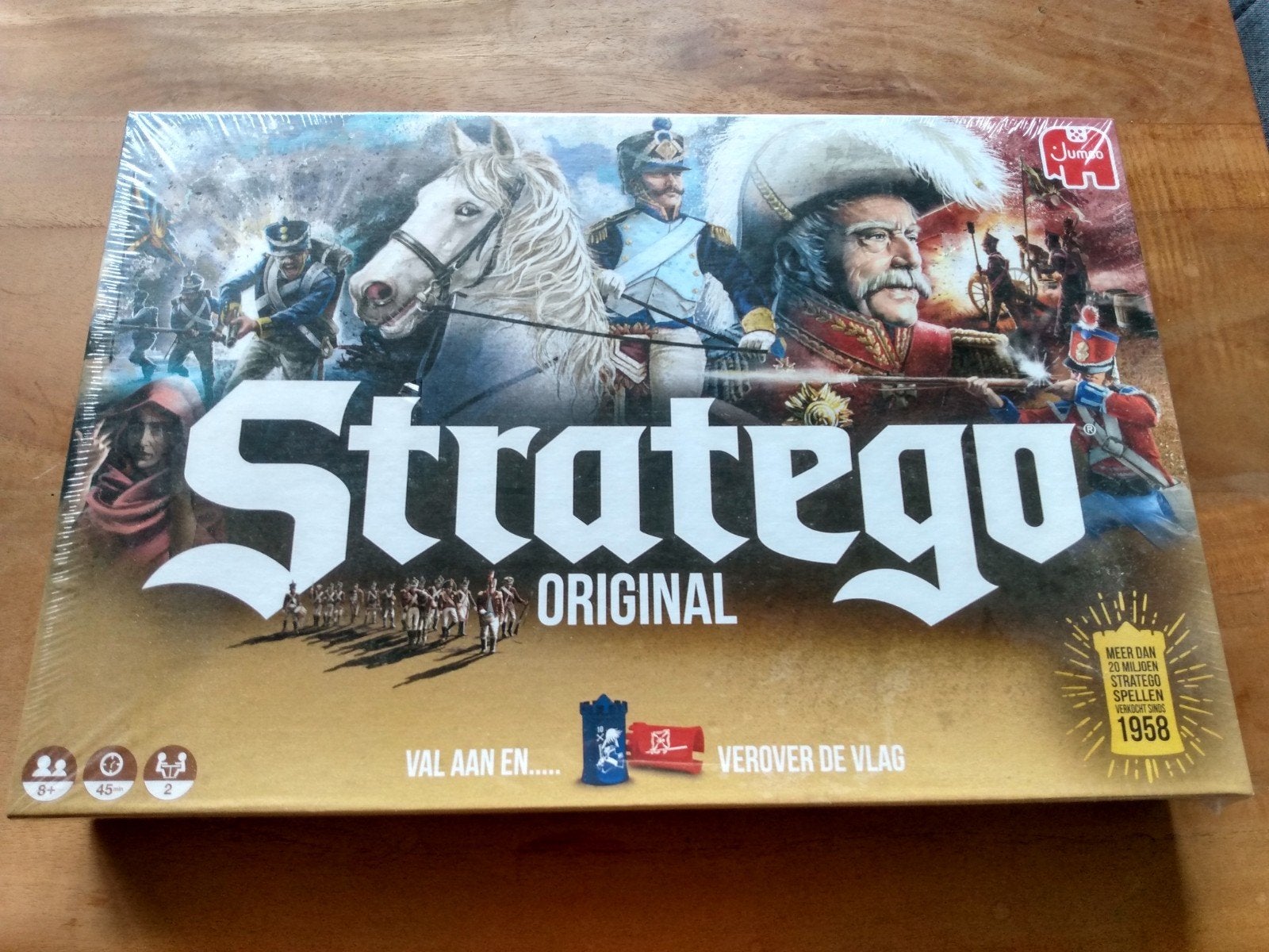 Stratego original nieuw in seal, Hobby en Vrije tijd, Gezelschapsspellen | Bordspellen, Ophalen of Verzenden, Nieuw