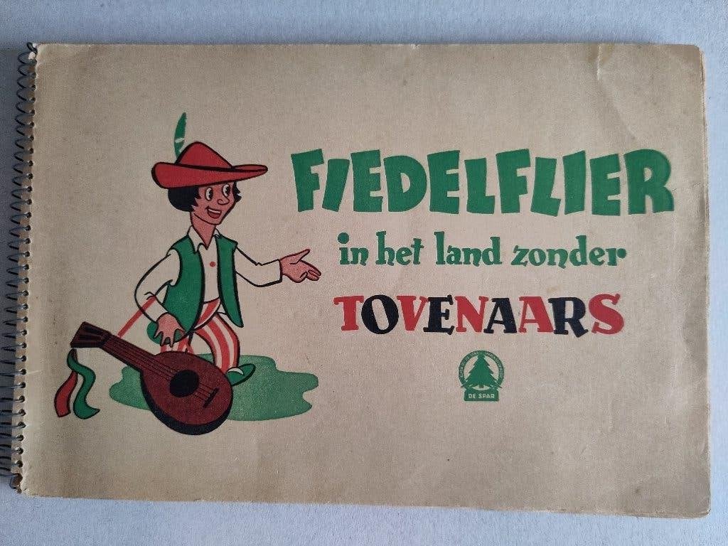 Fiedelflier In het land zonder Tovenaars, Boeken, Ophalen of Verzenden, Gelezen, Ben van 't Klooster, Plaatjesalbum