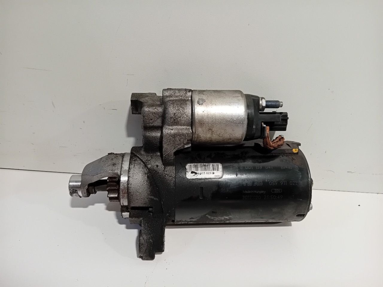 Startmotor Audi A5, Onderdelen@venauto.nl, Van der Ven Autorecycling B.V., Gebruikt, Ettenseweg 76, 4706 PB Roosendaal, The Netherlands