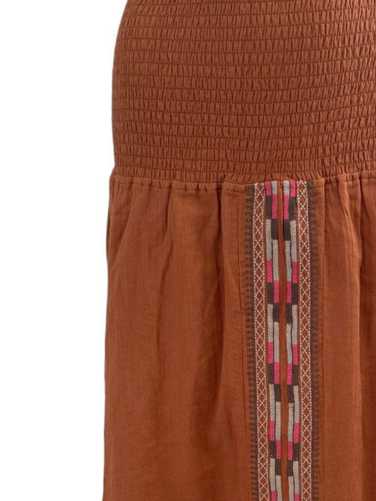 Isla Ibiza rok NIEUW XL, Bruin, Maat 46/48 (XL) of groter, Nieuw, Ophalen of Verzenden