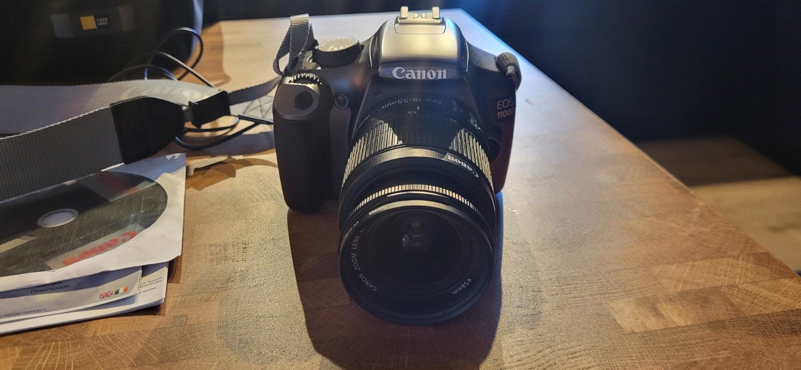 Canon EOS 1100D Spiegelreflexcamera met accessoires, Ingebouwde flitser, Geheugenkaart, Spiegelreflex, Canon