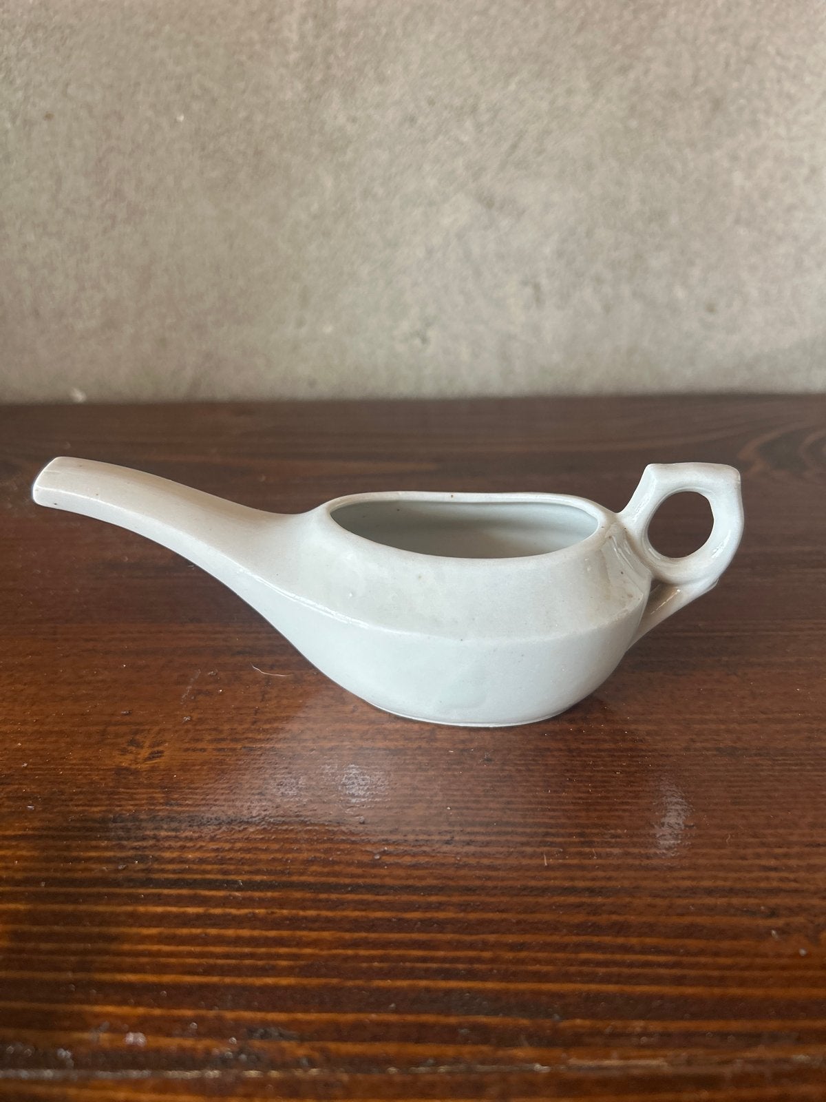 Antiek porseleinen drinkschuitje / tuitbeker, Ophalen of Verzenden