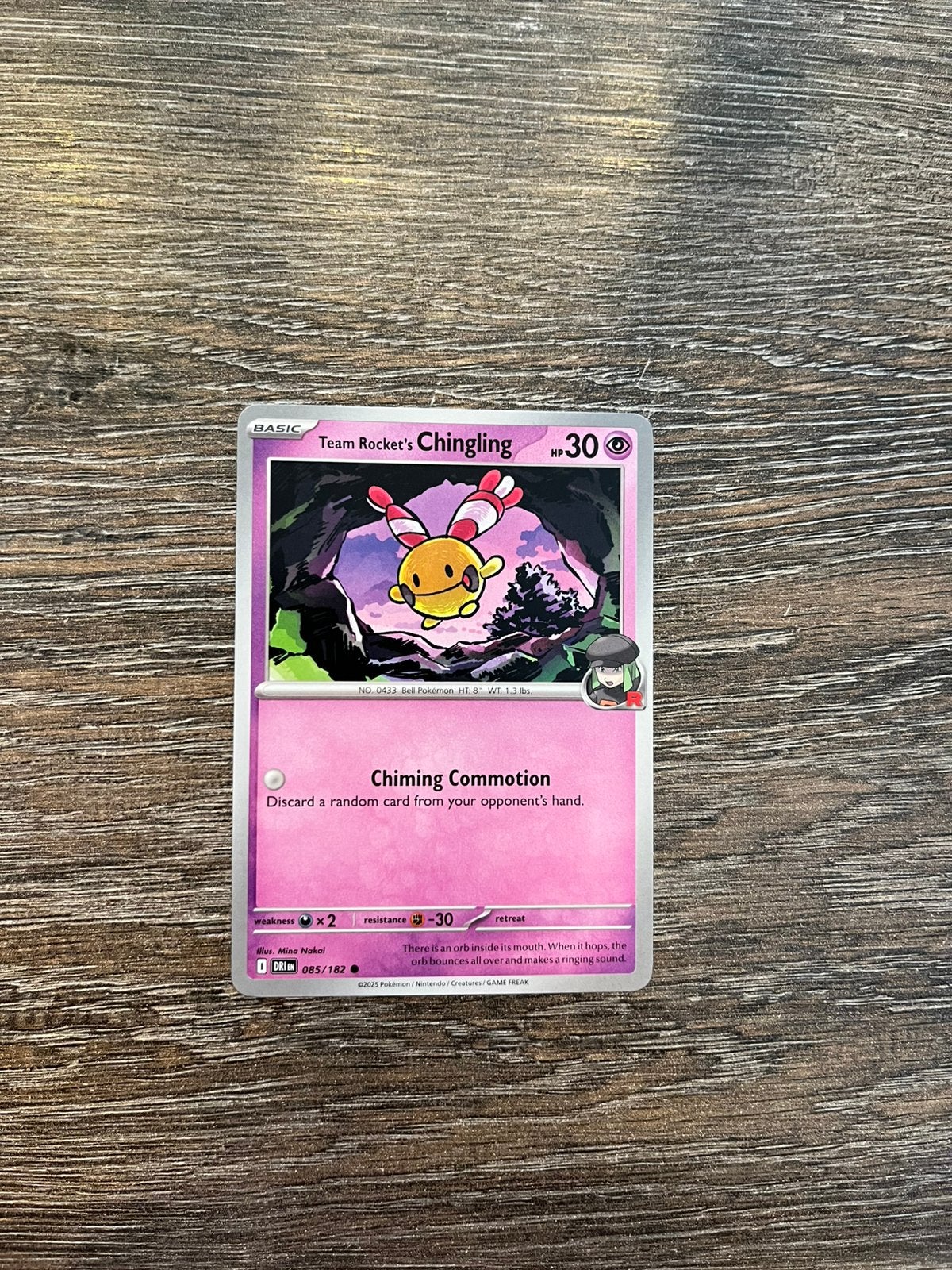 Team Rocket’s Chingling DRI 085/182, Ophalen of Verzenden, Zo goed als nieuw