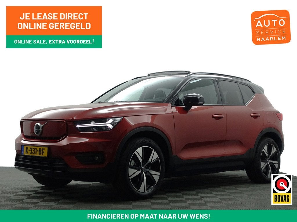 Volvo XC40 Recharge P8 AWD R-Design Aut- Two Tone, Panoramad, Auto's, Volvo, 413 km, Gebruikt, Met garantie (alle), Vierwielaandrijving