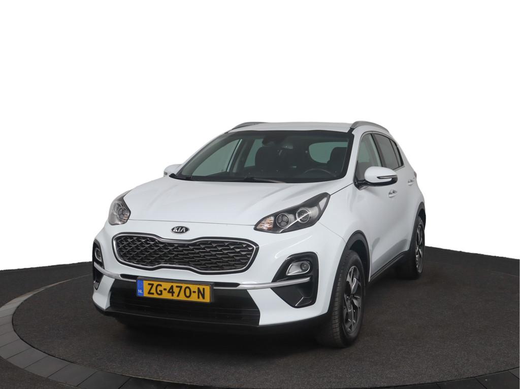 Kia Sportage 1.6 T-GDI 4WD DynamicLine - Rijklaar - Navigati, Gebruikt, 4 cilinders, Met garantie (alle), Leder en Stof