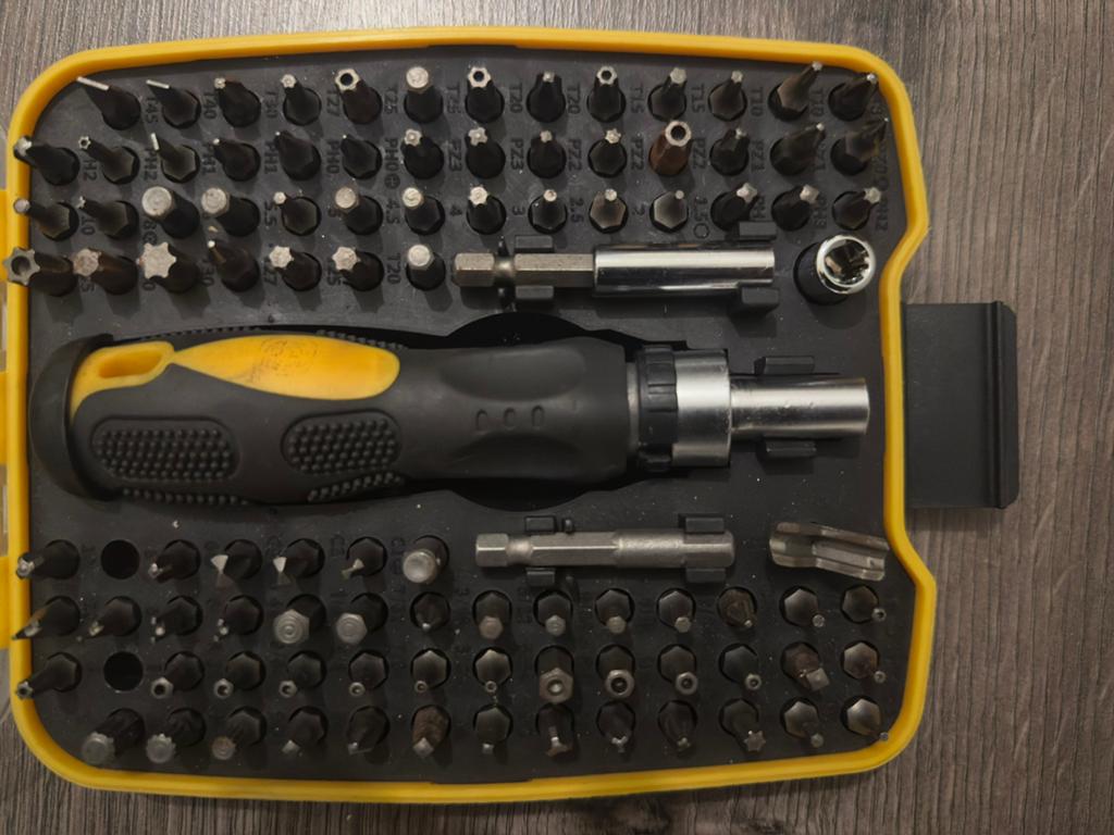 Bitset, Doe-het-zelf en Verbouw, Gereedschap | Handgereedschap, Ophalen of Verzenden, Zo goed als nieuw